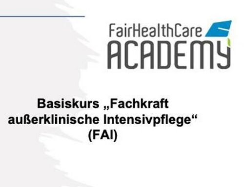 Fachkraft außerklinische Intensivpflege – 06. Juli bis 23. Juli 2026 (FAI07-26) in 32425 Minden (NRW)